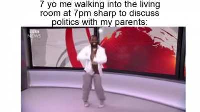 Some kid wanting to grow up to be a politician