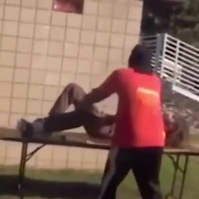 Uma verdadeira luta emocionante