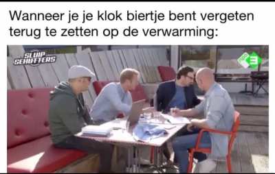 Jah dat is niet lekker natuurlijk