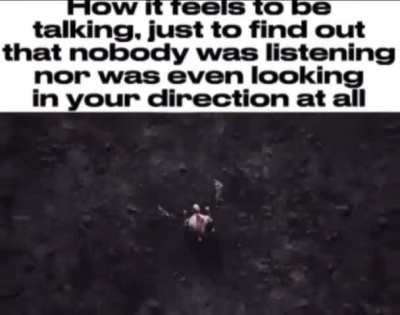 Worst feeling