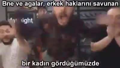 Erkek haklarını savunan feminist mi 🥺😳😳. D-dostum bu &ccedil;ok epik