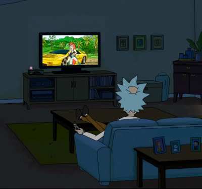 Just zoned out watching the series again