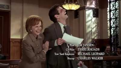 Jim Carrey's enviable capacity to take a joke (on the set of "Liar Liar", 1997).