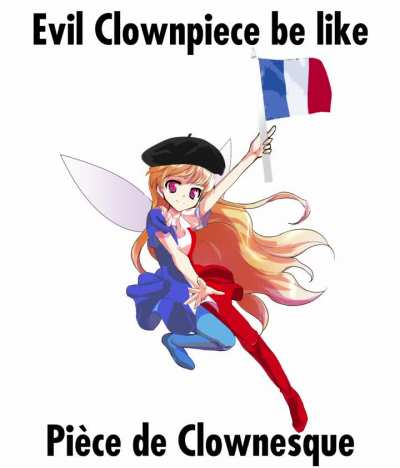 Pi&egrave;ce de Clownesque (PNG in comments)