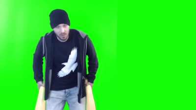this is a video of a clear green screen of charmx with a zucchini. you&rsquo;re welcome.
