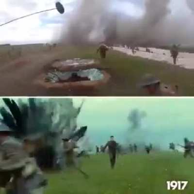 The cinematography of 1917