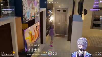 Hololive members saying the words "fire" or "flames"