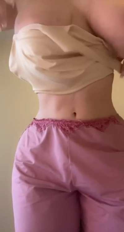 Love taking off my sports bra
