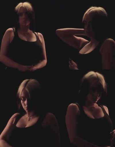 Billie Eilish tits are so fucking huge