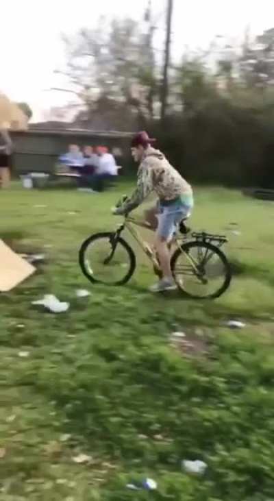 Bike stunt