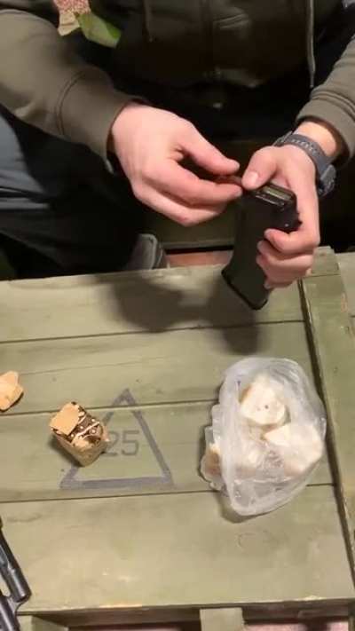 Little gift for the Chechen troops!