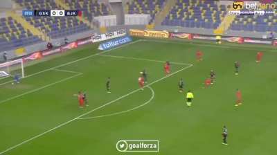 Gen&ccedil;lerbirliği 0-1 Beşiktaş - Rachid Ghezzal 4' (Great Goal)