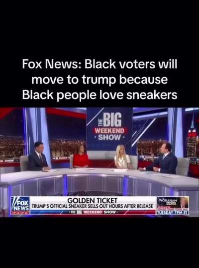 Blacks love sneakers yes? 🫣
