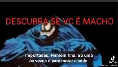 Teste de Macho