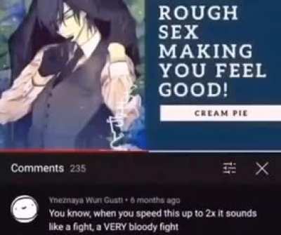 Bro went ham on the SFX