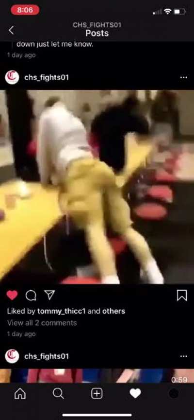 JROTC kid vs his civilian classmate. (Not my video)