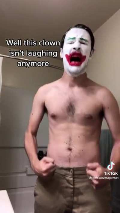 I&rsquo;m the joker baby