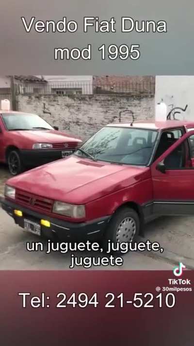 Me dieron ganas de comprar un Duna...