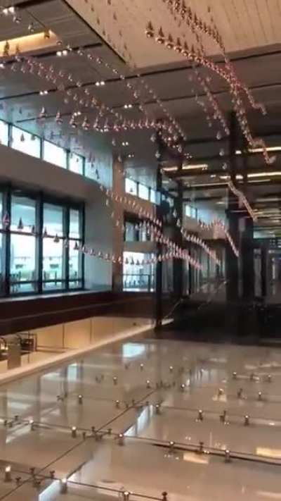 This kinetic installation