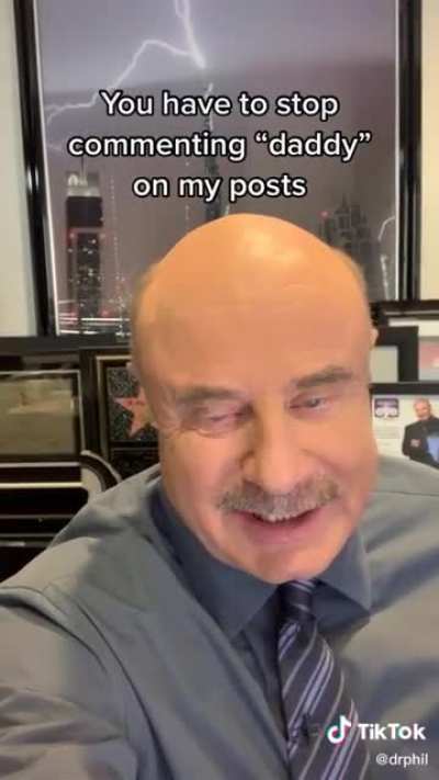 Dr Phil is (probably knowingly) creating a Martha Stewart effect in a pretty creepy fashion