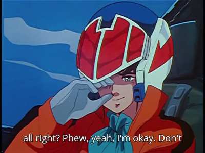Robotech: The Macross Saga (1985) S01E01 &ndash; &ldquo;try spinning, that's a good trick&rdquo;