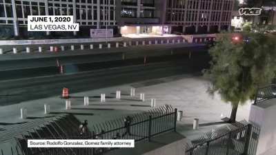 Newly released footage shows Las Vegas police shooting and killing unarmed BLM activist Jorge Gomez while running away during a protest