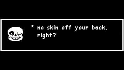 Sans role if he was Chapter 5 Secret Boss (Animation by @skipppppy_art on Twitter)