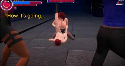 "Black widow" trying some Futa !