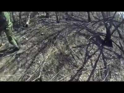 landmine in action