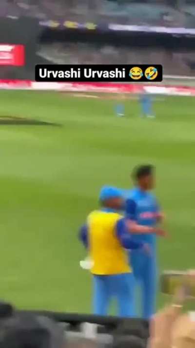When your crush walks in stadium