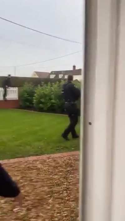 Unhinged man harasses family with young child, gets tased for his troubles