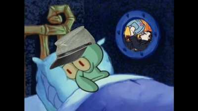 poor guy can't sleep