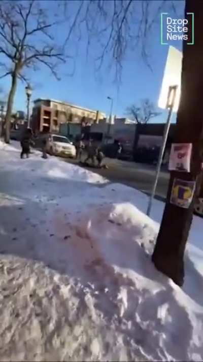 Minneapolis shooting - Pink Lady POV video