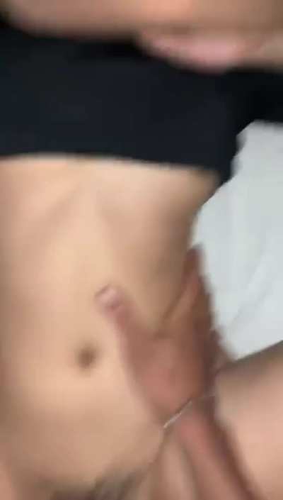 Shy step sister taking her brother dick link in comment