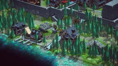 Je d&eacute;veloppe un city builder depuis presque deux ans ou vous devez construire royaumes et chateaux, g&eacute;rer vos citoyens et r&eacute;sister &agrave; des si&egrave;ges. Avec divers civilisations et biomes influen&ccedil;ant le gameplay. Que pensez-vous de la DA?