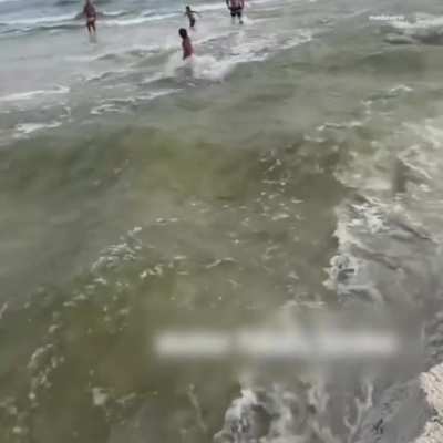 A Florida resident decided to play in the sand&mdash;and caused a flood!  