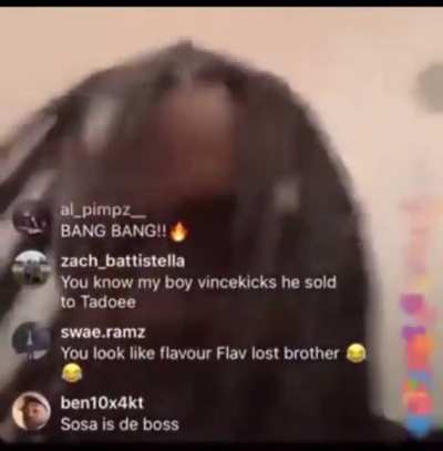 Lmao sosa is hilarious