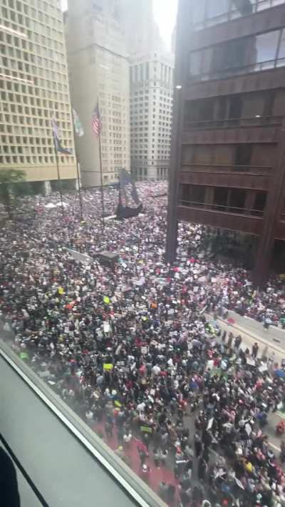Insane turnout, I&rsquo;m proud to be in this state for the summer.