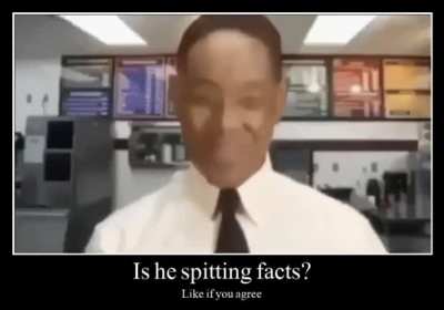 gus talking but what do he be saying