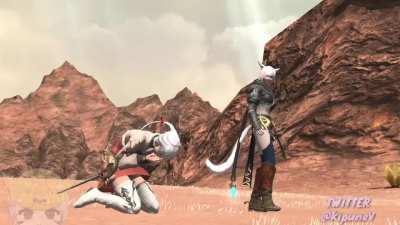 Alisaie, this is not the time for beatboxing.