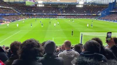 New chant today: &ldquo;We&rsquo;ve scored a goal&rdquo;!