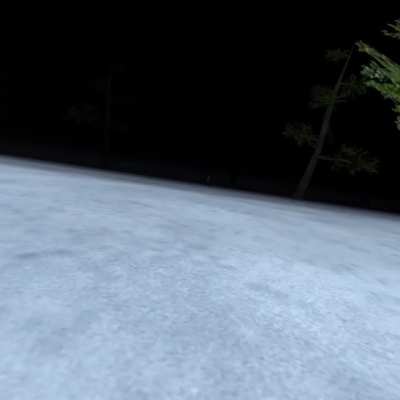 Made a small horror skiing experience for the Quest.