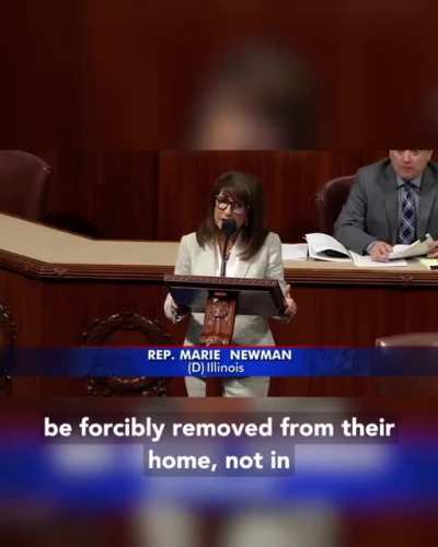 Congresswoman Marie Newman (D-IL-03) speaks out against the demolition orders for Palestinian homes in East Jerusalem.