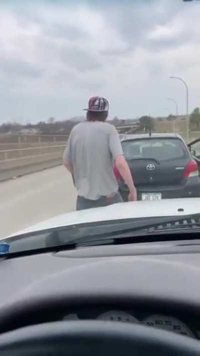 McLovin road rage