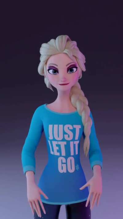 Elsa has a surprise to show💙