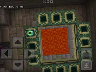 GODSEED:Village with ruined portal on top of a stronghold on top of a mineshaft