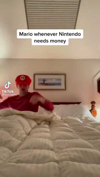 &ldquo;Mario whenever Nintendo needs money&rdquo;