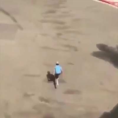 Catching coke .