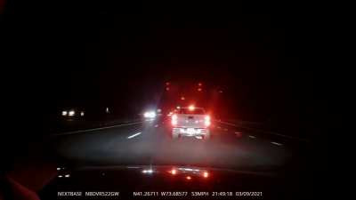 Ignore me singing Blink 182&hellip; this guy just couldn&rsquo;t miss an exit