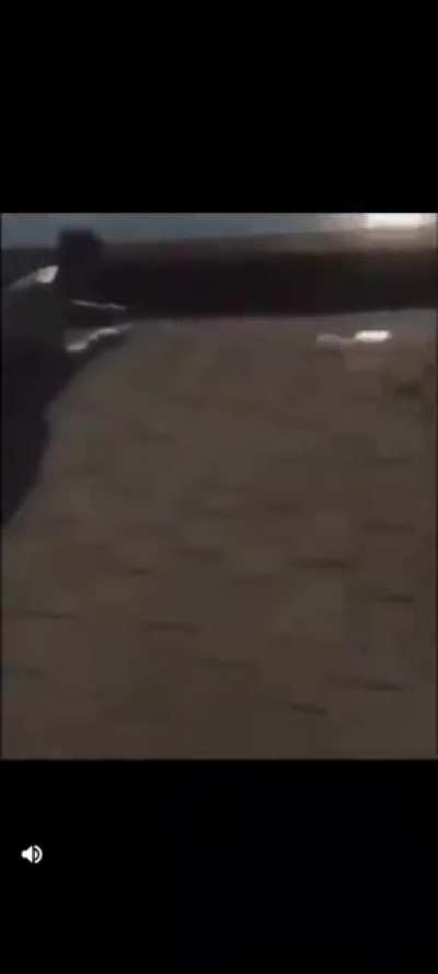 HMFT after I hit concrete instead of water.